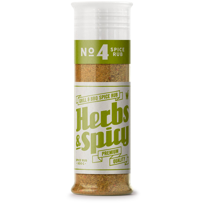 No. 4 Herbs & Spicy Grill & BBQ Spice Rub