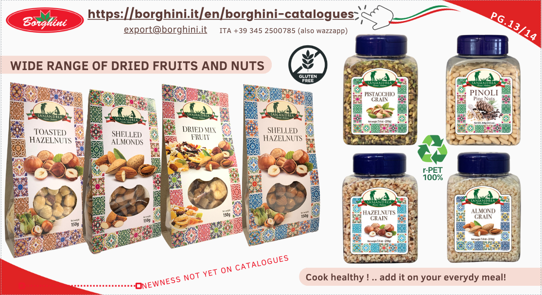 NUTS GRAIN "GRANELLE" - Almond; Hazelnut; Pistachio