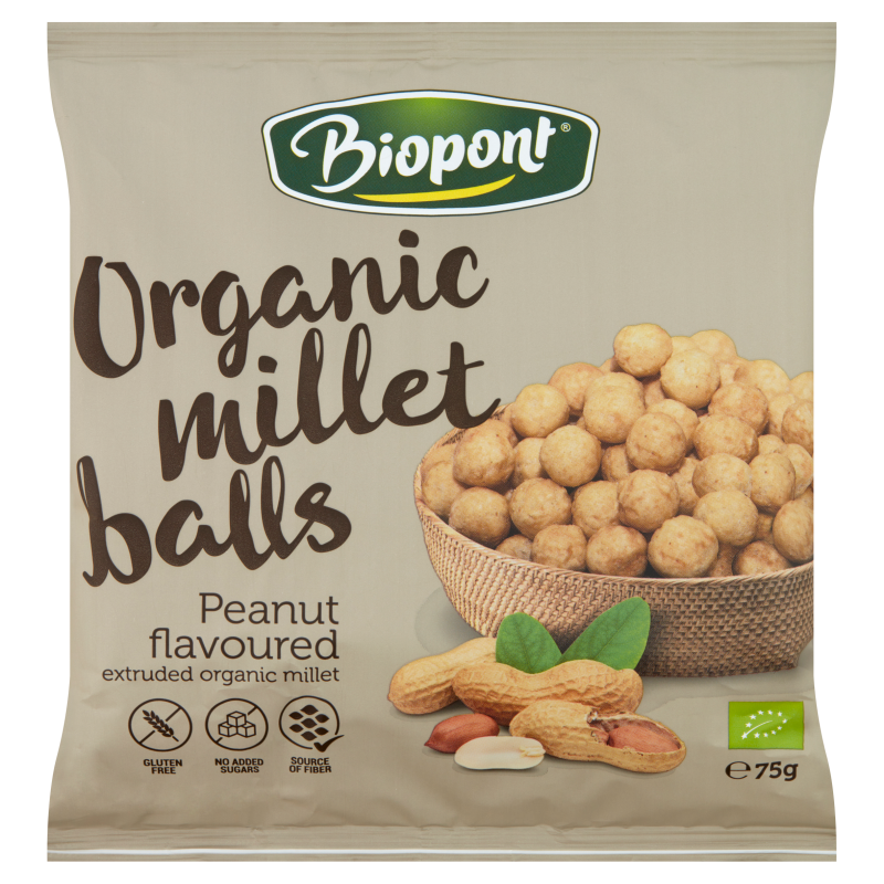 Organic Millet balls Peanut Flavoured