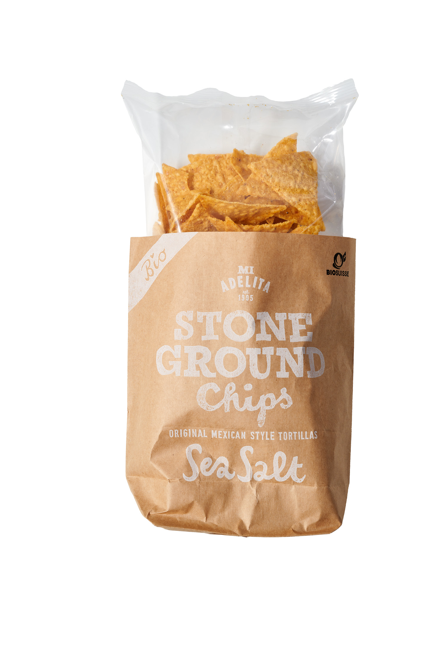 Organic Tortilla Chips Sea Salt 150g