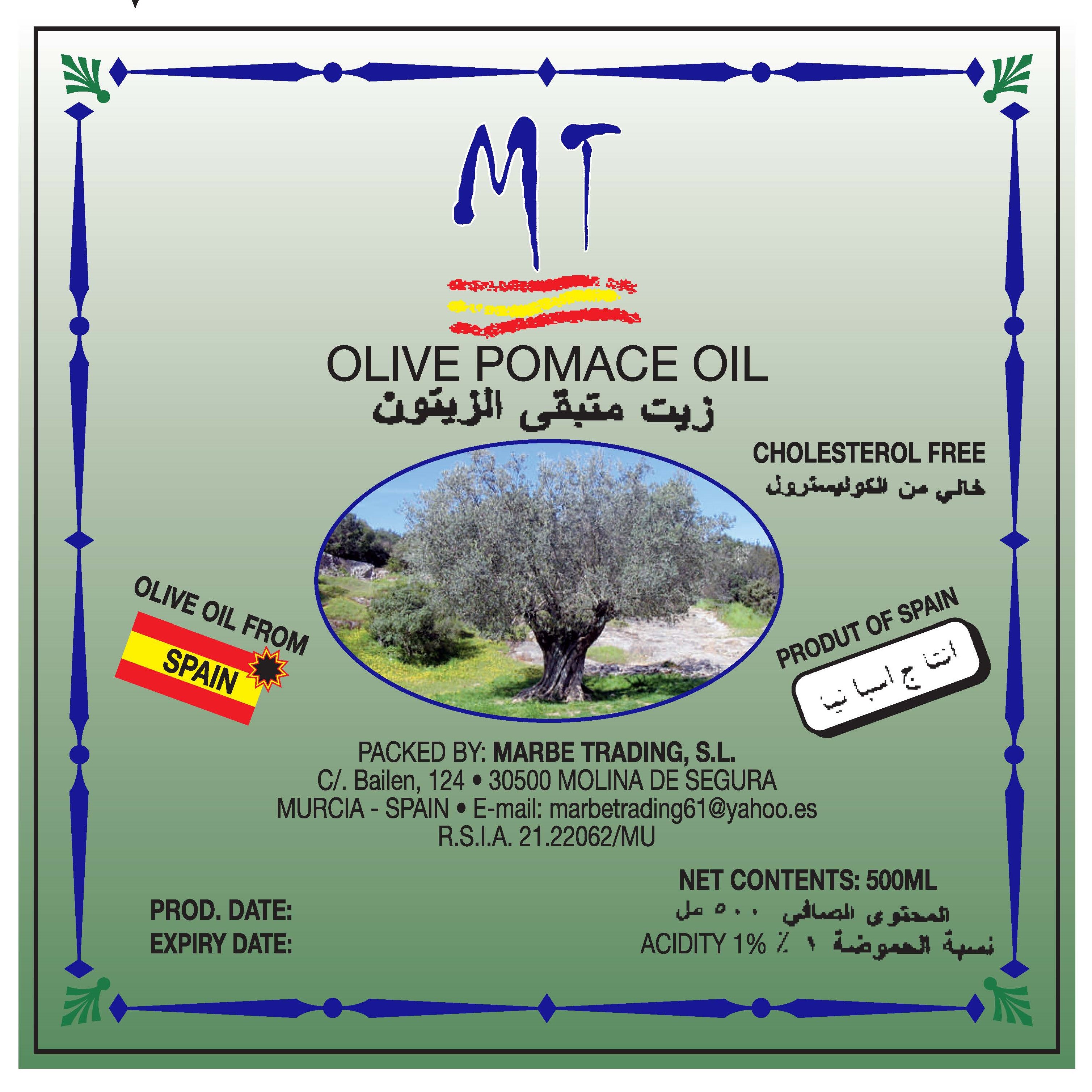 POMACE OLIVE OIL