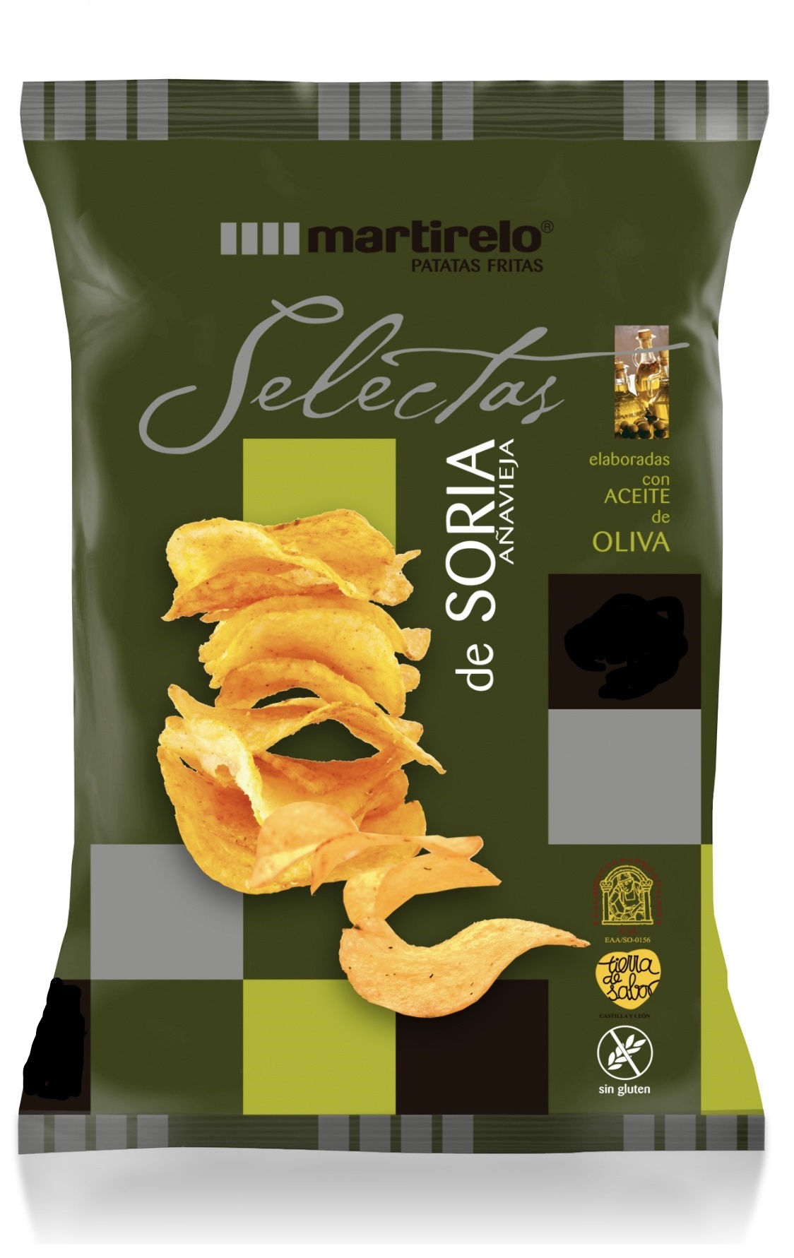 Potato Chips Fried In Olive Oil 120 G