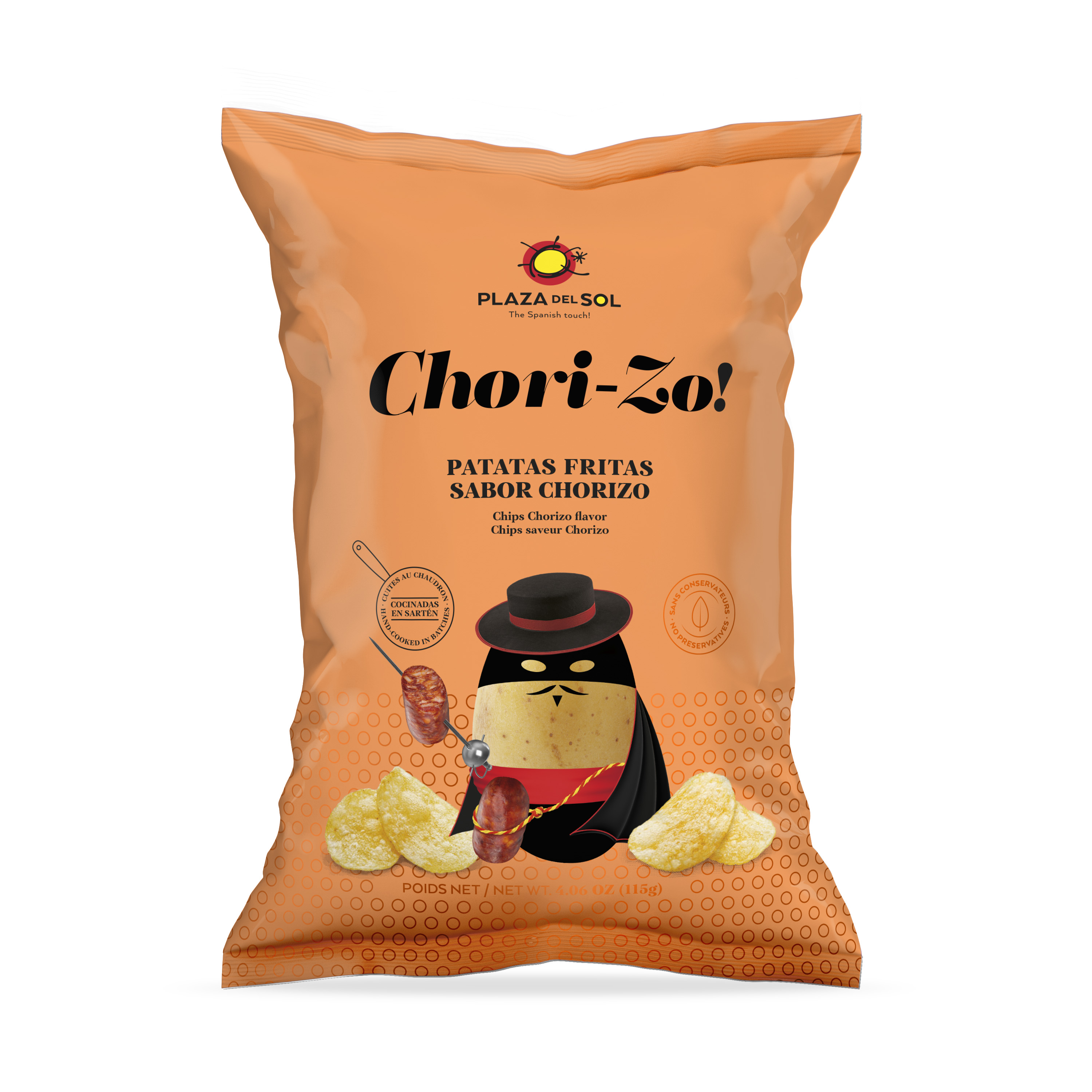 Potato Chips With Chorizo Flavor