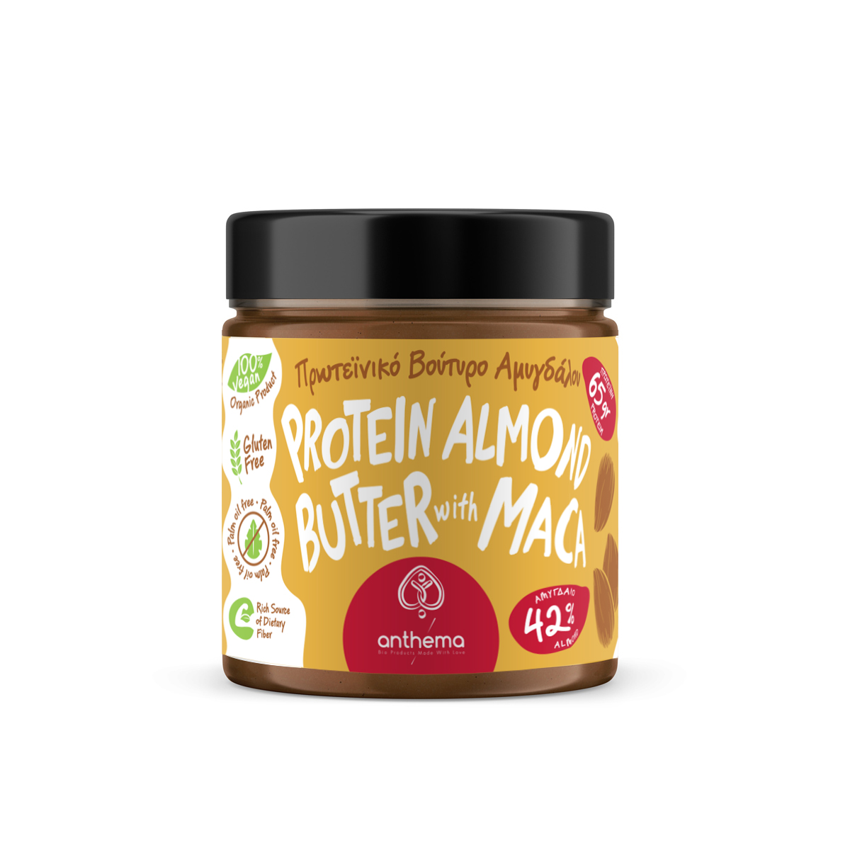 PROTEIN ALMOND BUTER | MACA