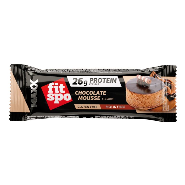 Protein Bar FitSpo Maxx 26g Protein, Choco Mousse, 75g