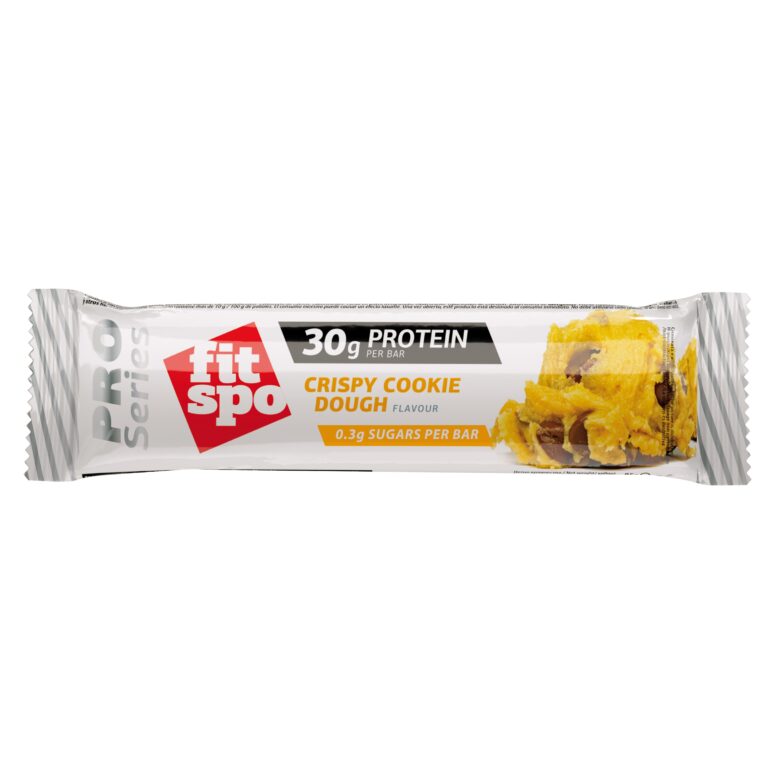 Protein Bar FitSpo Pro 30g Protein, Crispy Cookie Dough, 85g