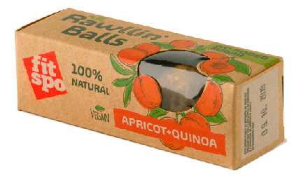 Raw Vegan Balls FitSpo Apricot And Quinoa, 48g