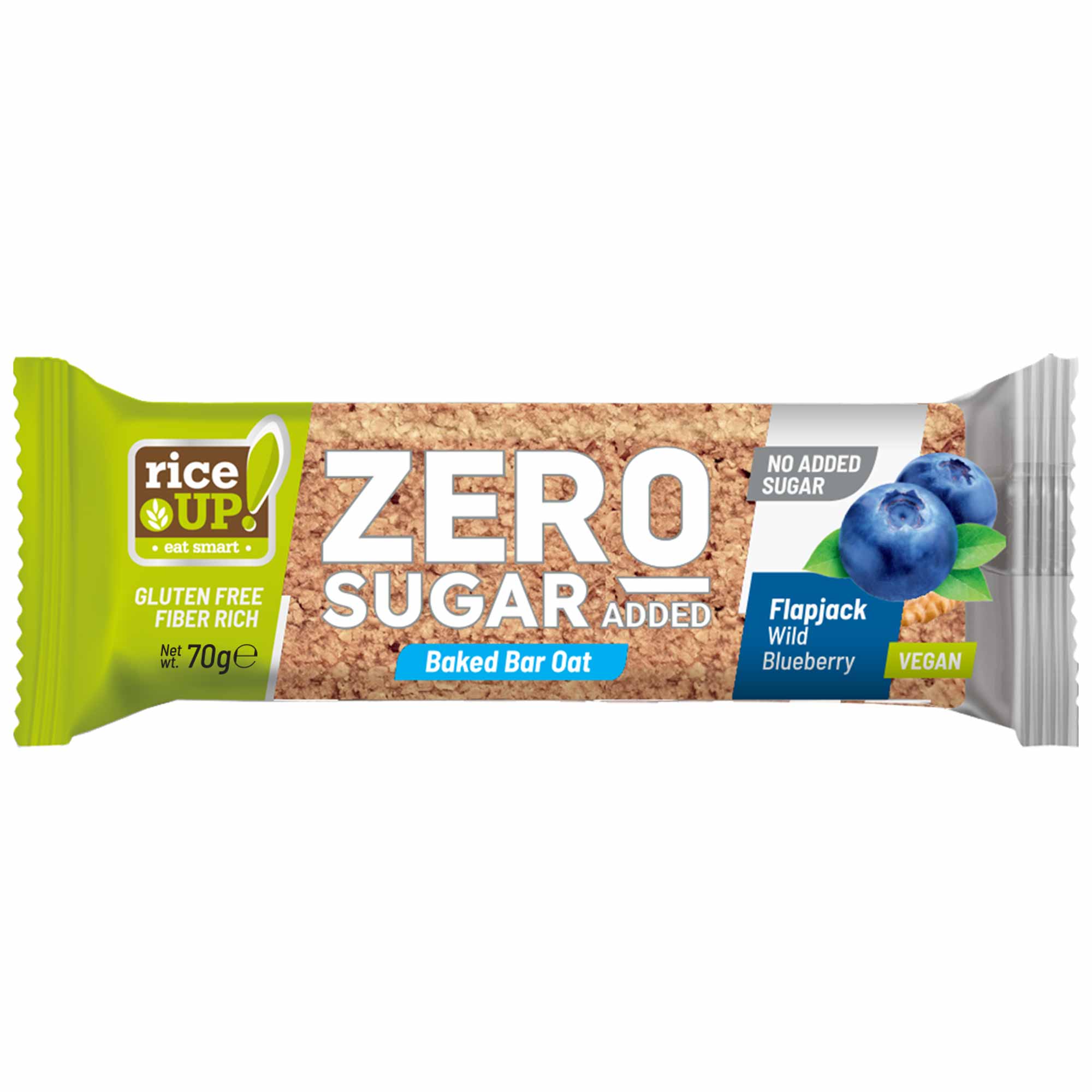 RiceUP! Gluten Free Oats Bar, Blueberry, 70g