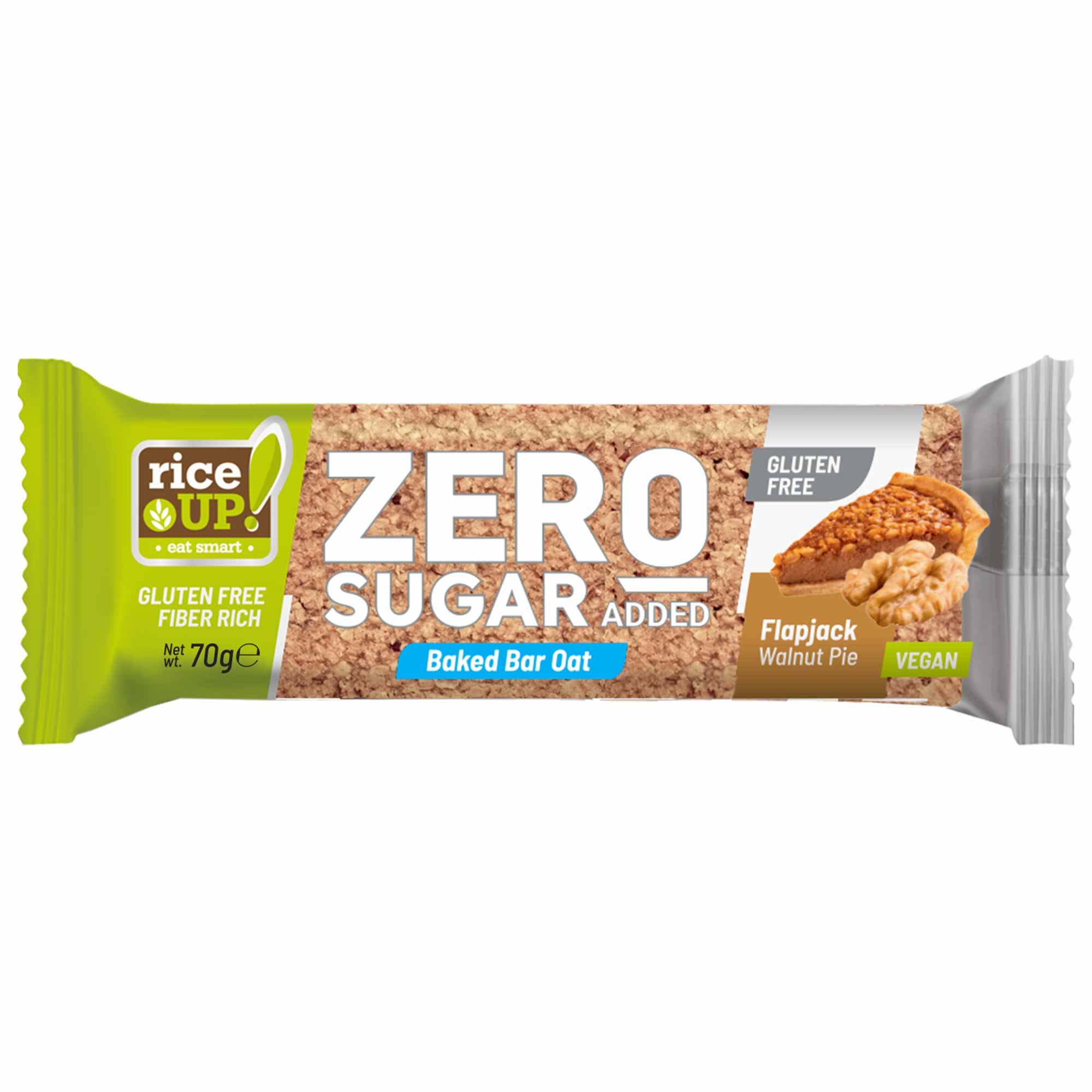 RiceUP! Gluten Free Oats Bar, Walnut Pie, 70g