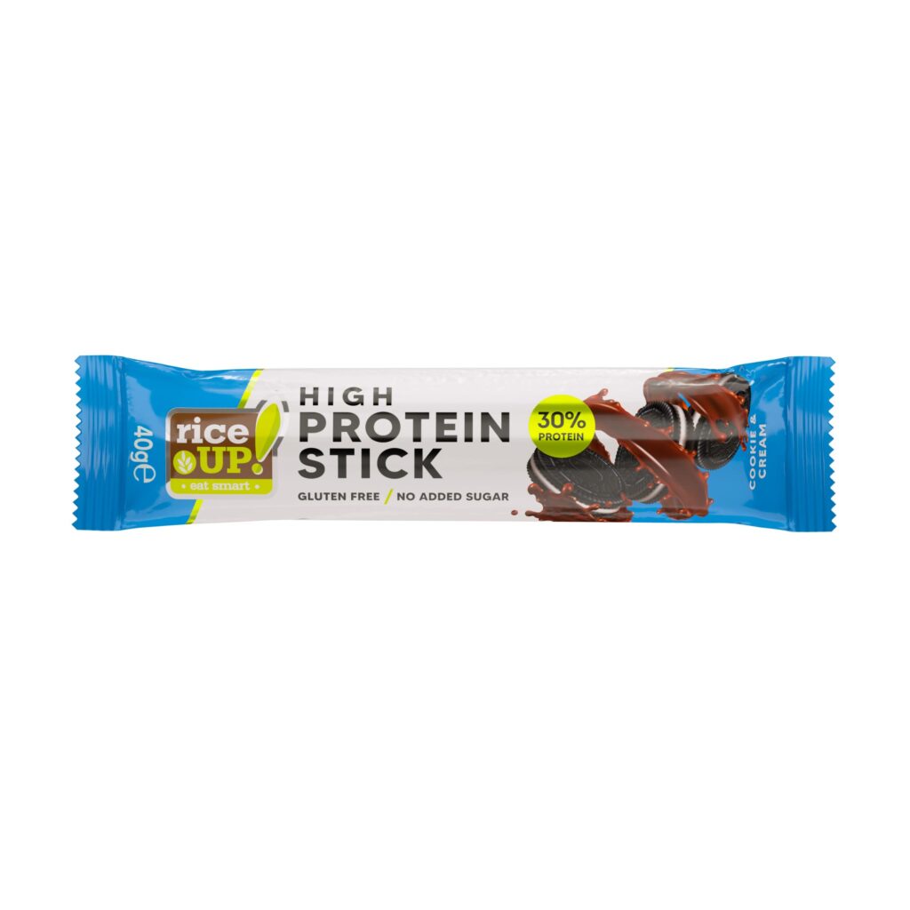 RiceUP! Protein Stick Cookie & Cream, 40g