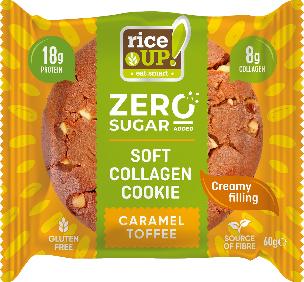 RiceUP! Soft Collagen Cookie Vanilla Dream 60g