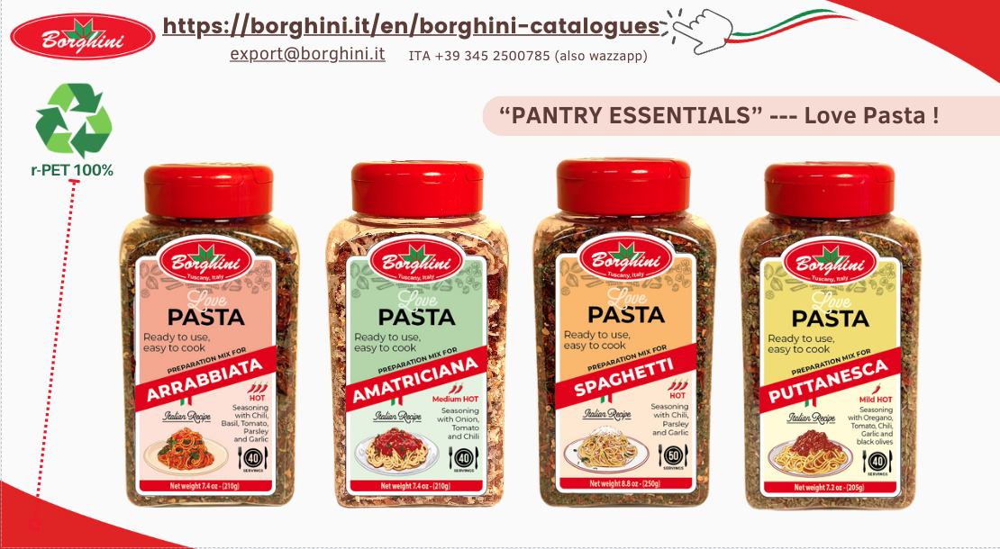 Seasoning For "PASTA LOVERS"