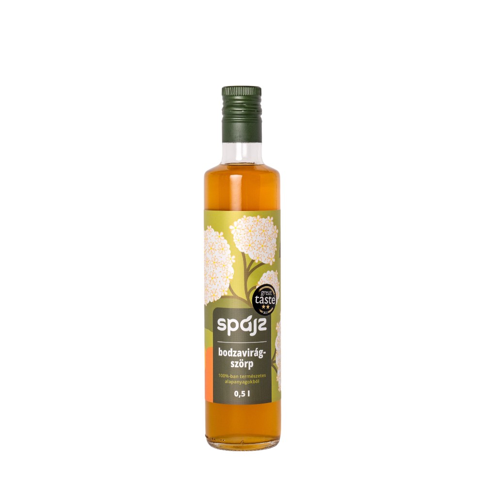 Spájz Elderflower Syrup 0,5 L - Great Taste 2023 **