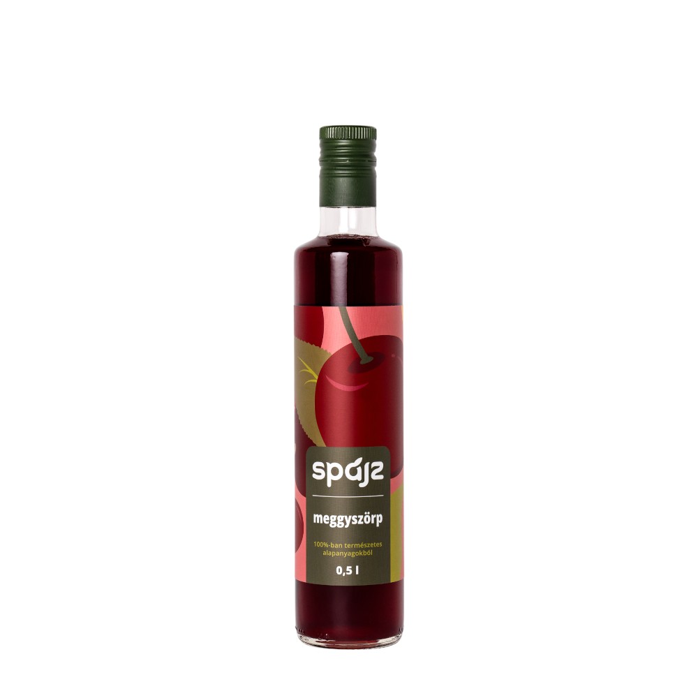 Spájz Sour Cherry Syrup 0,5 L