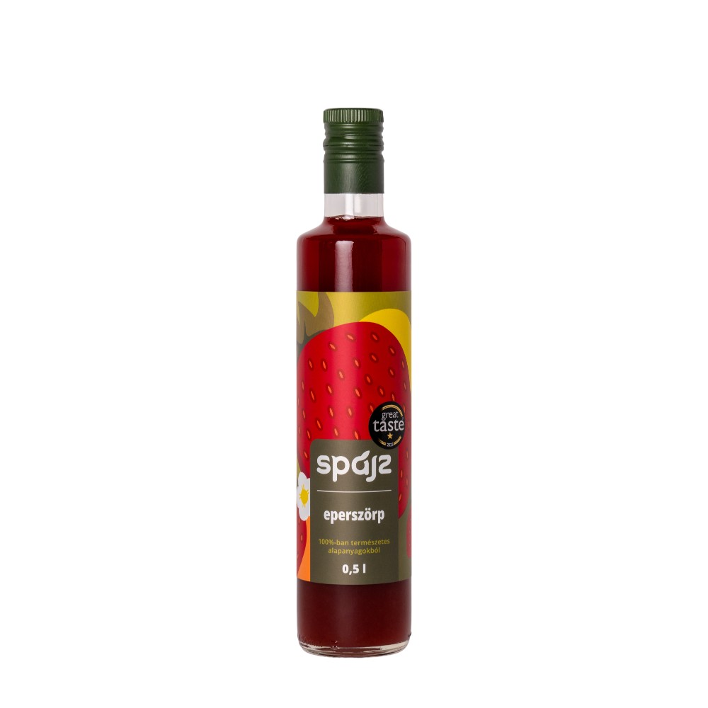 Spájz Strawberry Syrup 0,5 L - Great Taste 2023 *
