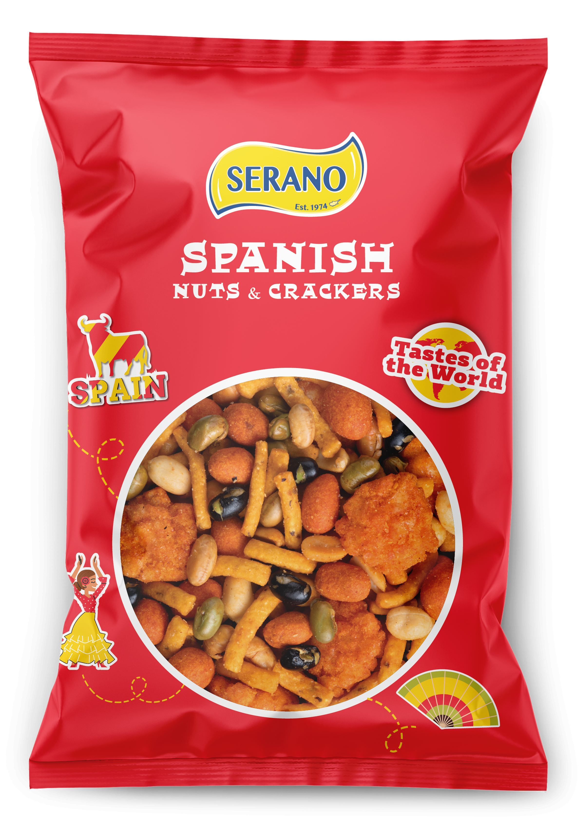 Spanish Mix - Nuts & Crackers