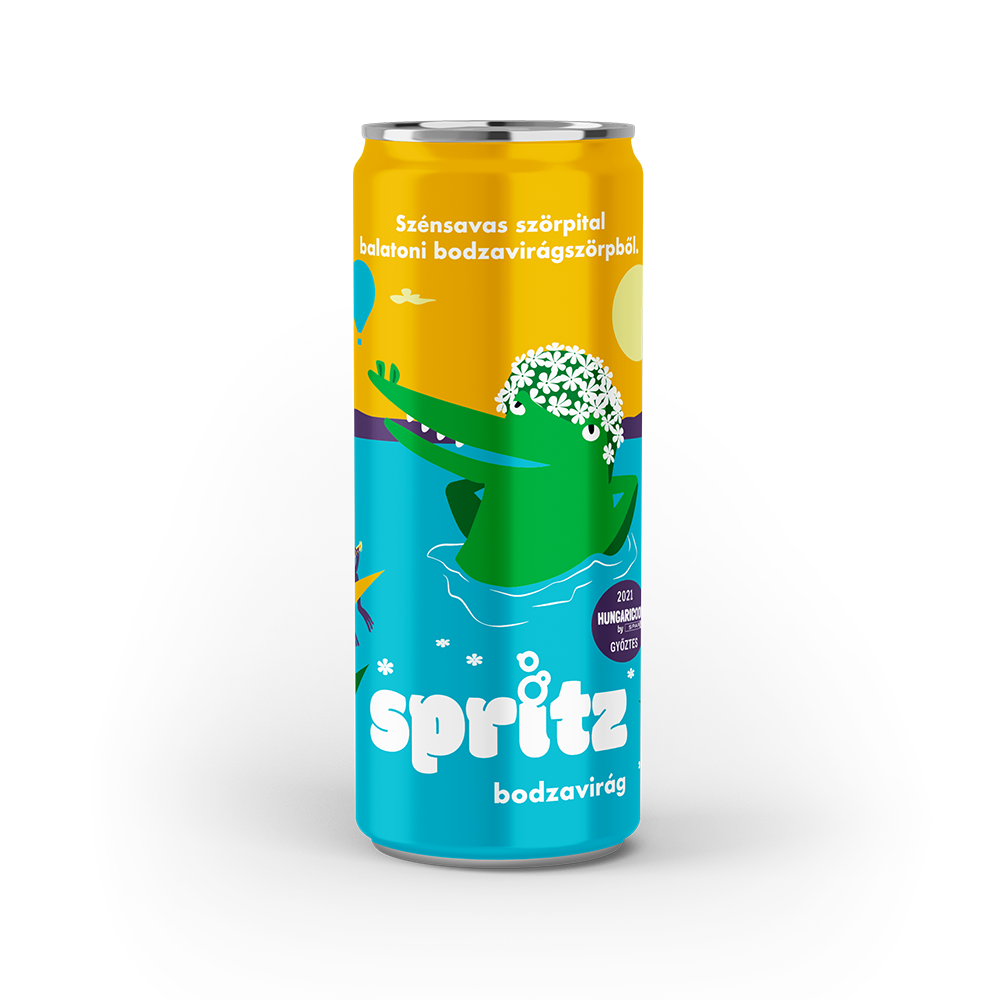 Spritz By Spájz Elderflower Carbonated Soft Drink 0,33 L