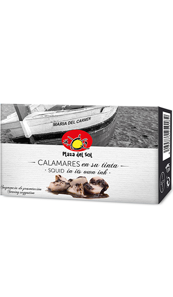 Squid (pieces) In Its Own Ink