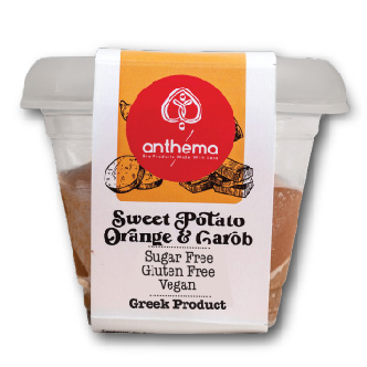 SWEET POTATO MOUSSE ORANGE & CAROB