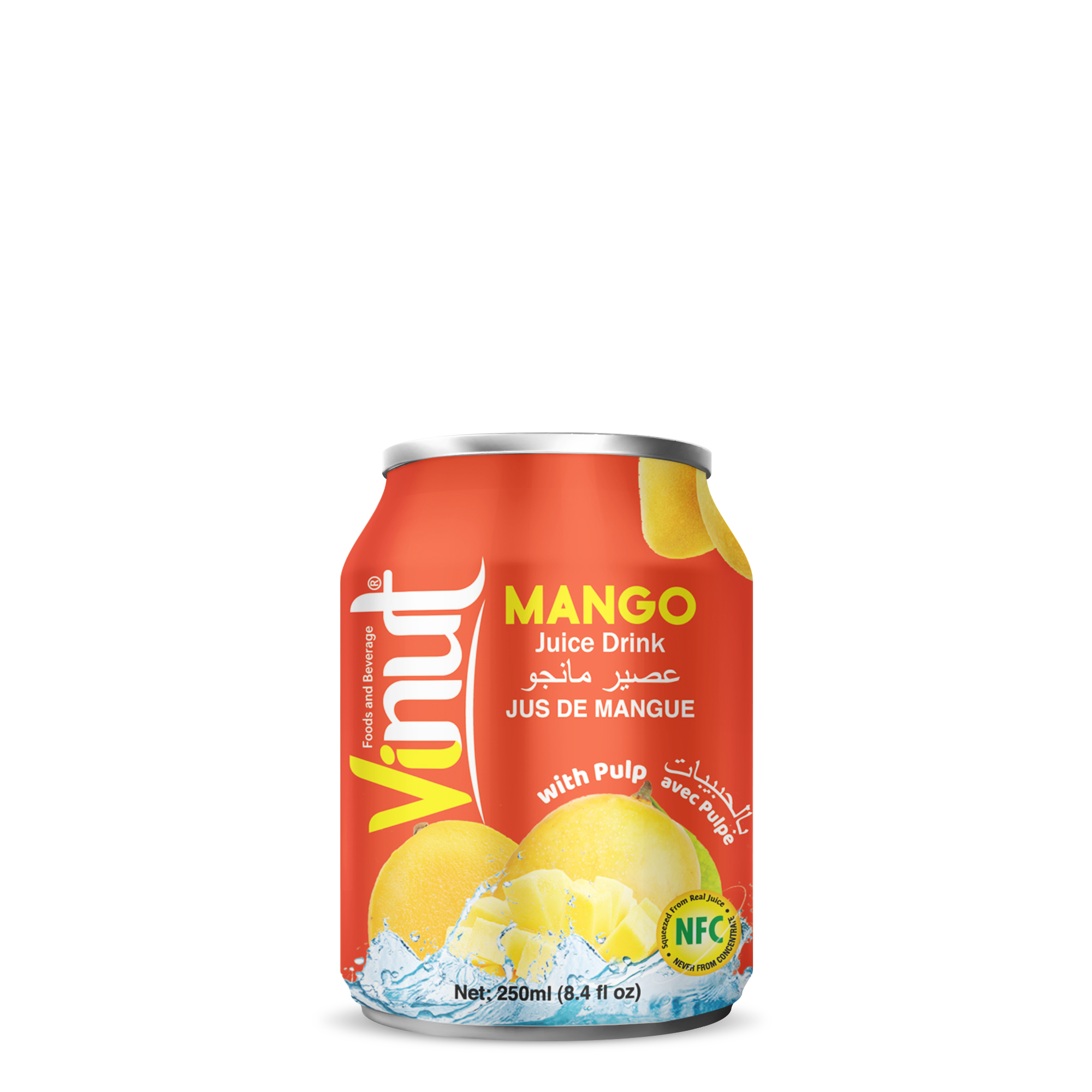 VINUT 250ml Mango With Pulp Drink