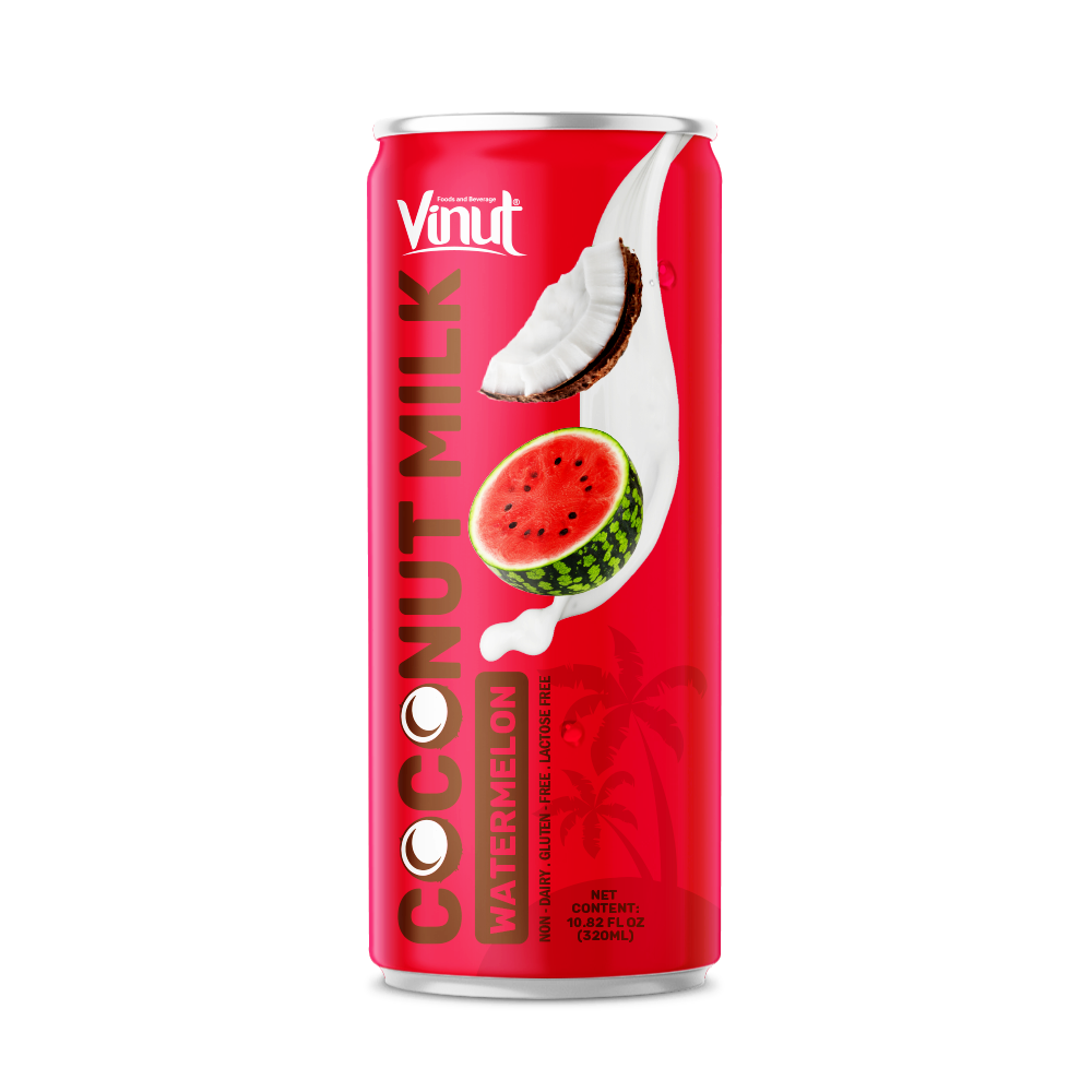 VINUT 320ml Coconut Milk Watermelon Drink