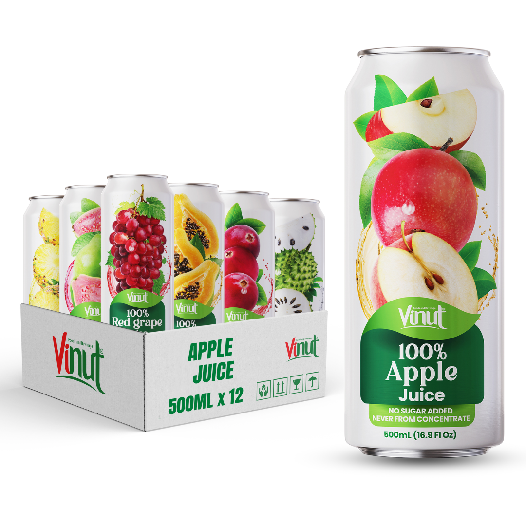 VINUT 500ml 100% Apple Juice Drink